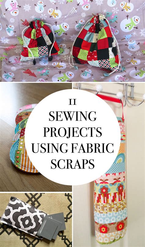 11 Sewing Projects Using Fabric Scraps