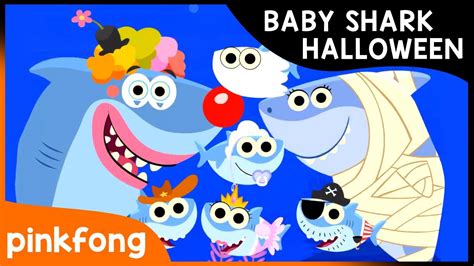 Baby Shark Song Nursery Rhymes Halloween Baby Shark Monsters Nursery – Otosection