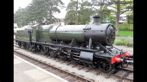 GWSR Cotswold Festival of Steam May 2018 four "home" locomotives - YouTube