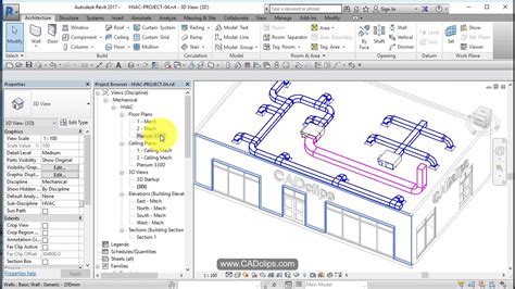 REVIT HVAC PROJECT 05 RETURN AIR DUCTS SYSTEM COLOR OVERRIDES - Revit news