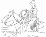 Coloring Pages Of Cowgirls sketch template