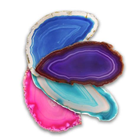 Agate Slices (display Of 50) - Science And Nature