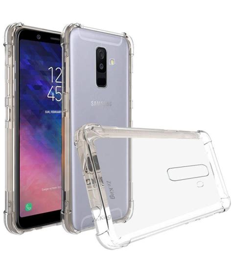 Samsung Galaxy A6 Plus Shock Proof Case Spectacular Ace - Transparent - Plain Back Covers Online ...