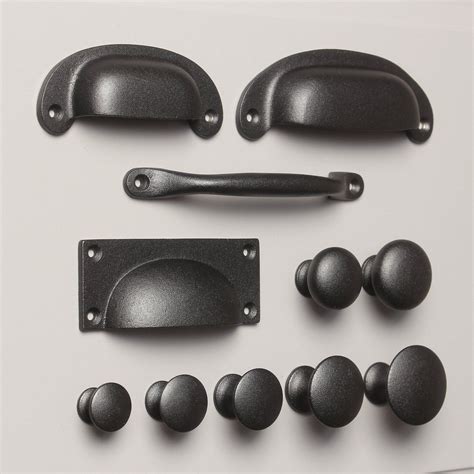 Our cast iron cabinet handles are stunning cupboard knobs and drawer cup pull handles made from ...