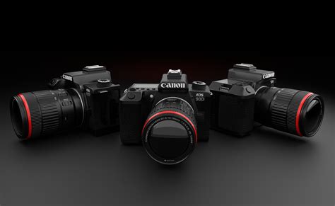 Canon EOS 90D | 3D Modeling on Behance