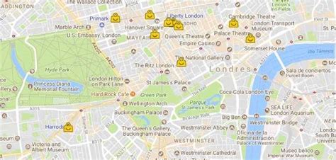 Map: Shopping in London - PlanTripLondon - Things to do in London