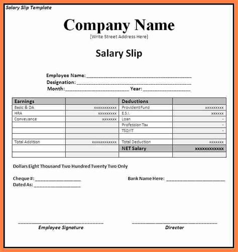 Driver Salary Template - Printable Word Searches