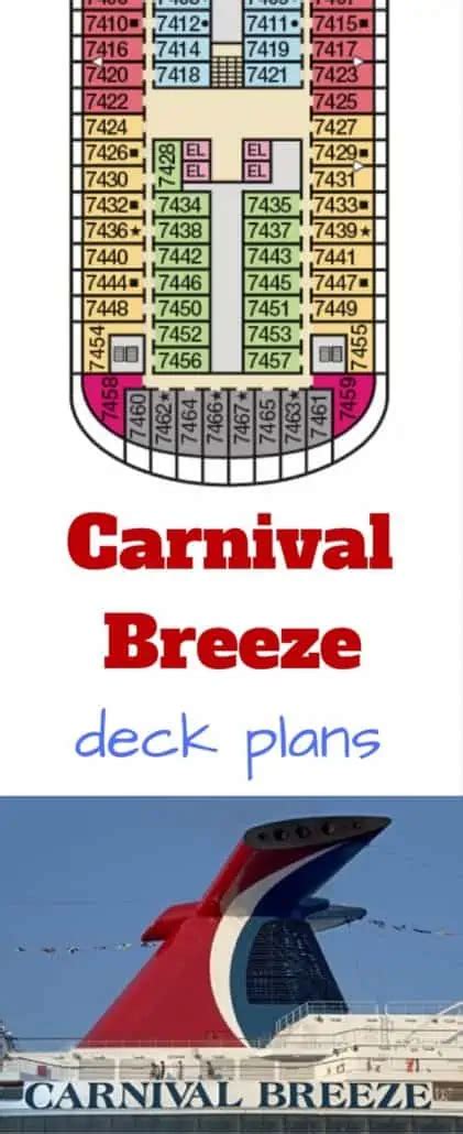 Carnival Breeze Deck Plans - Cruise Radio - Daily Updates On The Cruise ...