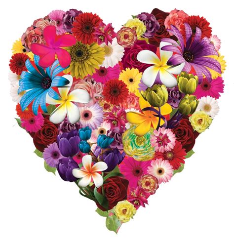 A heart made of flowers | How does your garden grow? | Pinterest