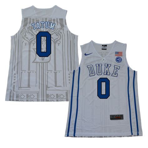 Jayson Tatum Jersey : Official Duke Blue Devils Basketball Jerseys Sale Online Store!