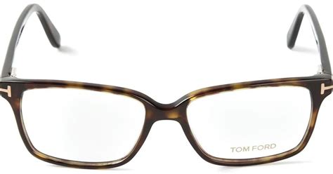 Tom Ford Tortoise Shell Glasses in Brown for Men | Lyst