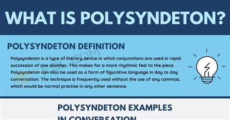 Polysyndeton Definition with Interesting Examples • 7ESL