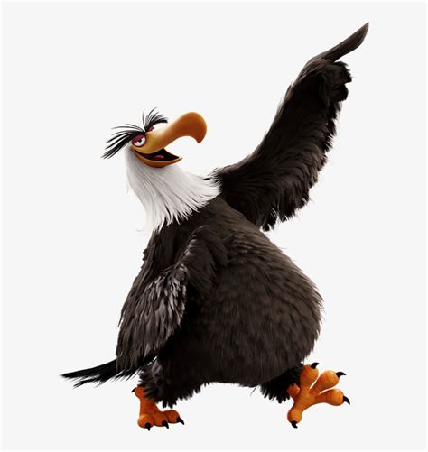 Mighty Eagle - Angry Birds Bald Eagle Transparent PNG - 600x800 - Free ...