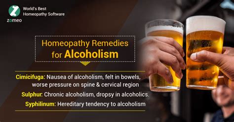 Homeopathy Remedies for Alcoholism - Hompath