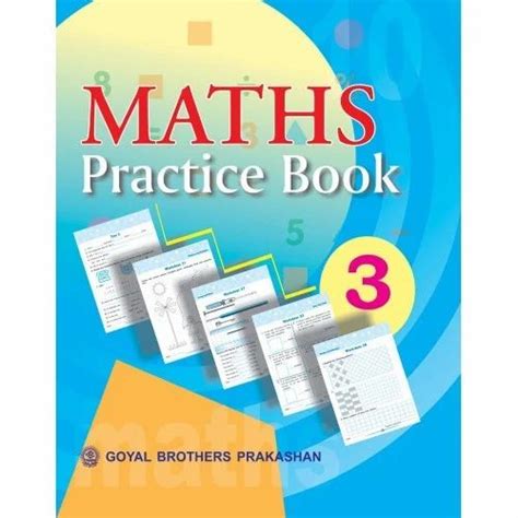 Maths Practice Book 3 at Rs 114 | Mathematical Books in Noida | ID: 19805175348