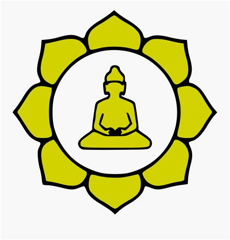 Buddha Clipart Favicon - Pure Land Buddhism Symbol , Free Transparent Clipart - ClipartKey