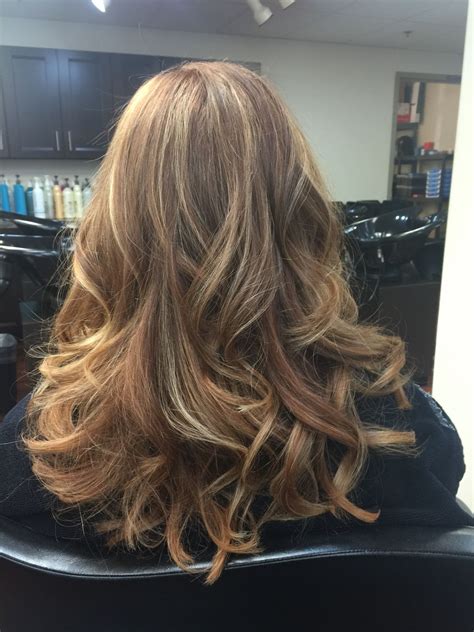 Titian base color with strawberry blonde highlights by Bonnie Paynter ...