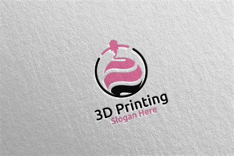 Global 3D Printing Company Logo Design 60 By denayunethj | TheHungryJPEG