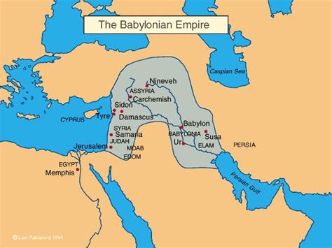 Babylonian Empire Ancient Babylon Babylonians Bible Maps | Bible ...