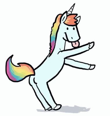 The popular unicorn GIFs everyone's sharing