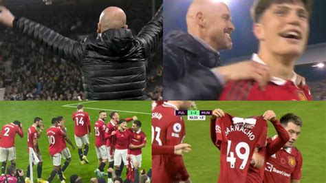 Unreal Scene!! Ten Hag and Manchester United Players Reaction after ...