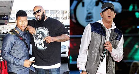 Suge Knight's son says only North Dakota & Arkansas listens to Eminem