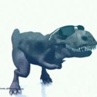 dancing dino - Funny gif avatar