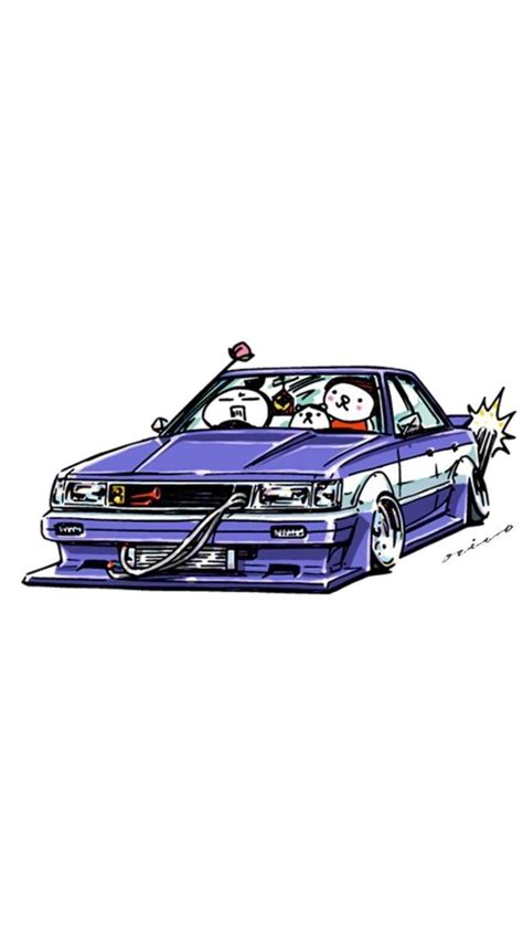 Cool Car Drawings, Jdm Wallpaper, Car Backgrounds, Car Artwork, Car Illustration, Autosport, Car ...