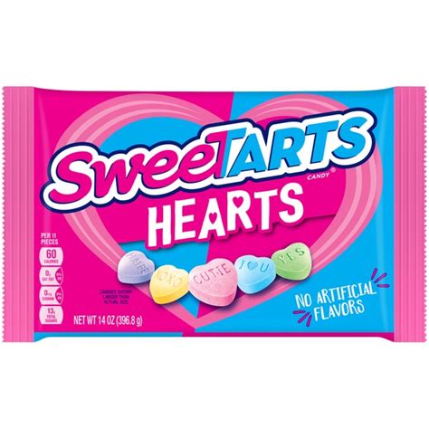 Sweet Tarts Hearts SWEETARTS Conversation Hearts Candy (14 oz) from ...