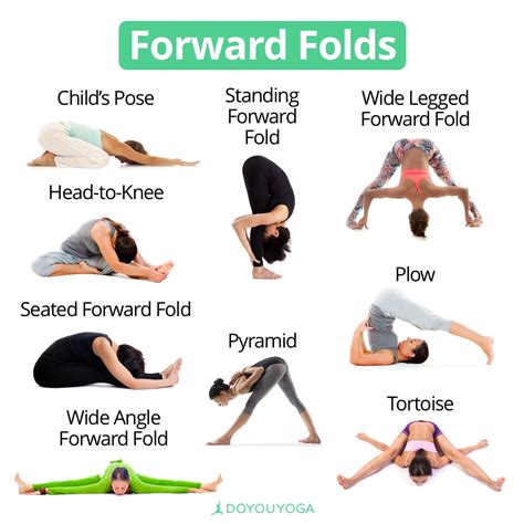 So many ways to forward fold + so many benefits. Which one are you doing today | Yoga poses ...