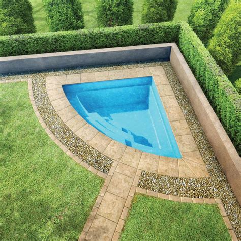 Pin by Mary Ginalski on Yards | Small swimming pools, Small pool design, Small backyard pools