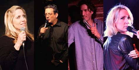 Comedians Laurie Kilmartin, Andy Kindler, Gary Gulman and Nikki Glaser ...