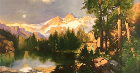 Thomas Moran, Captures American Wilderness on Canvas