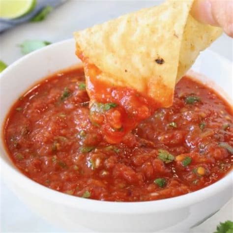 Best Red Salsa Recipe • Veggie Society