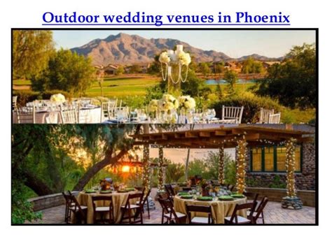 Outdoor wedding venues in phoenix