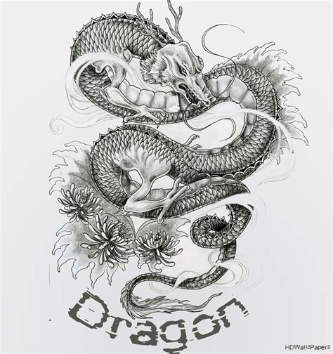 🔥 [80+] Dragon Tattoo Wallpapers | WallpaperSafari