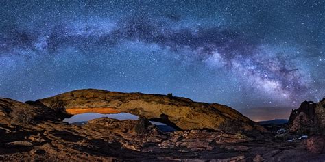 Milky Way Over Mesa Arch Photograph by Michael Ash