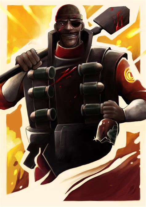 Demoman poster by Silverene on DeviantArt