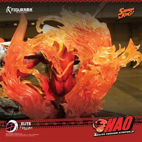 Figure Hao with Spirit of Fire Shaman King Elite Fusion Statue - Meccha ...