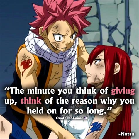 Fairy Tail Quotes Natsu Wallpapers on WallpaperDog