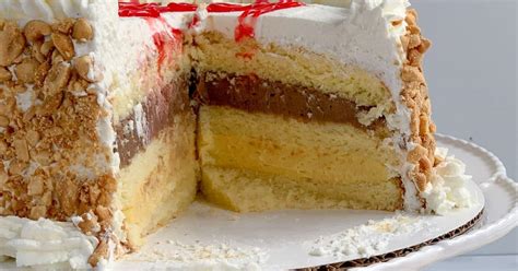 Italian Rum Cake With Cannoli Filling Recipe | Deporecipe.co