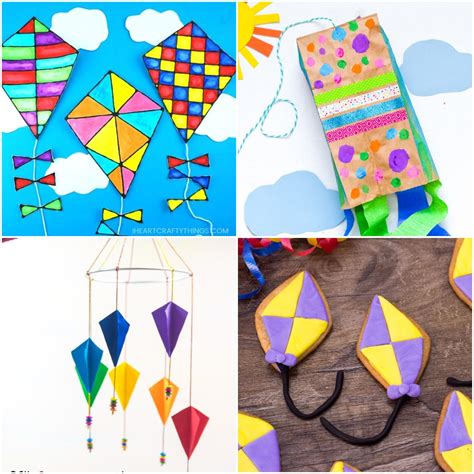 15 Fun High Flying Kite Crafts for Kids to Make