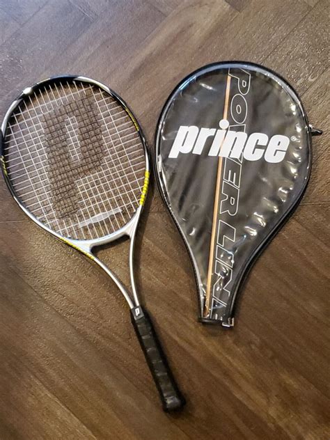 PRINCE TENNIS RACQUET POWERLINE SYNERGY FUSIONLITE TM13A TITANIUM ...