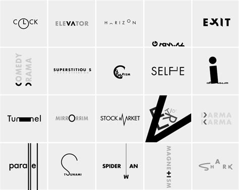 Simple Typography Logos