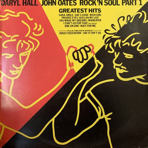 HALL DARYL & JOHN OATES-ROCK'N SOUL PART 1 GREATEST HITS LP EX COVER V ...