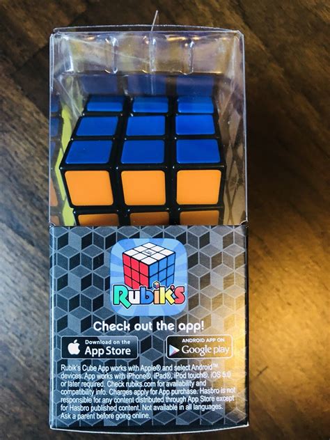 RUBIK'S CUBE by HASBRO 2” X 2” X2” CUBE NEW! | eBay