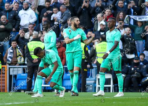 Karim Benzema Real Madrid Celebrates Goal Editorial Stock Photo - Stock Image | Shutterstock