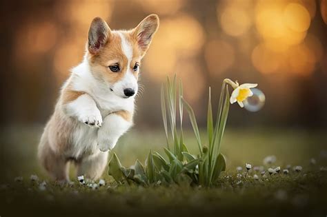 Online crop | HD wallpaper: Dogs, Corgi, Baby Animal, Pet, Puppy | Wallpaper Flare