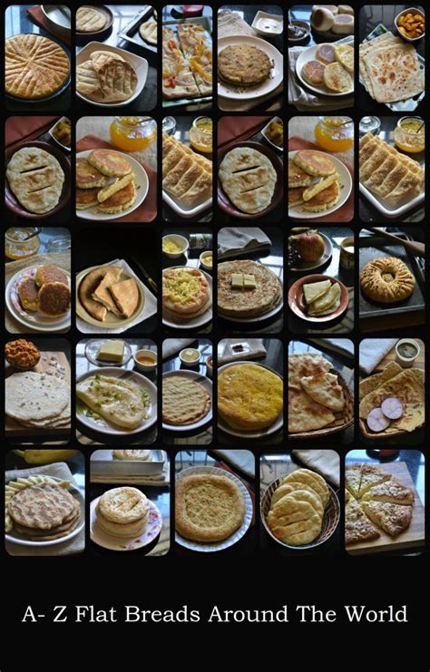 A-Z Flat Breads Around The World - Round Up of 26 Delicious Flat Breads ...