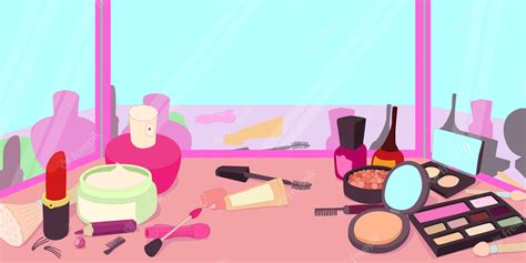 Premium Vector | Cosmetics horizontal banner concept